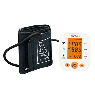 Monitor médico casero de BP del brazo del contraluz de los monitores 1000pcs de la presión arterial del hogar del OEM