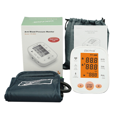 interfaz USB portátil médica del instrumento de medida del punto de ebullición del puño de la presión arterial de los 3.46in LCD