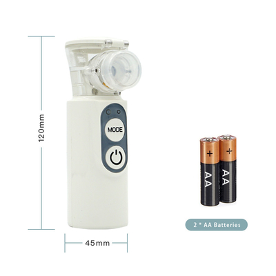 Peso ligero del inhalador de Mini Ultrasonic Nebulizer Mini Nebulizer del CE