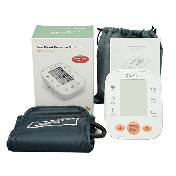 Monitor médico casero de BP del brazo del contraluz de los monitores 1000pcs de la presión arterial del hogar del OEM